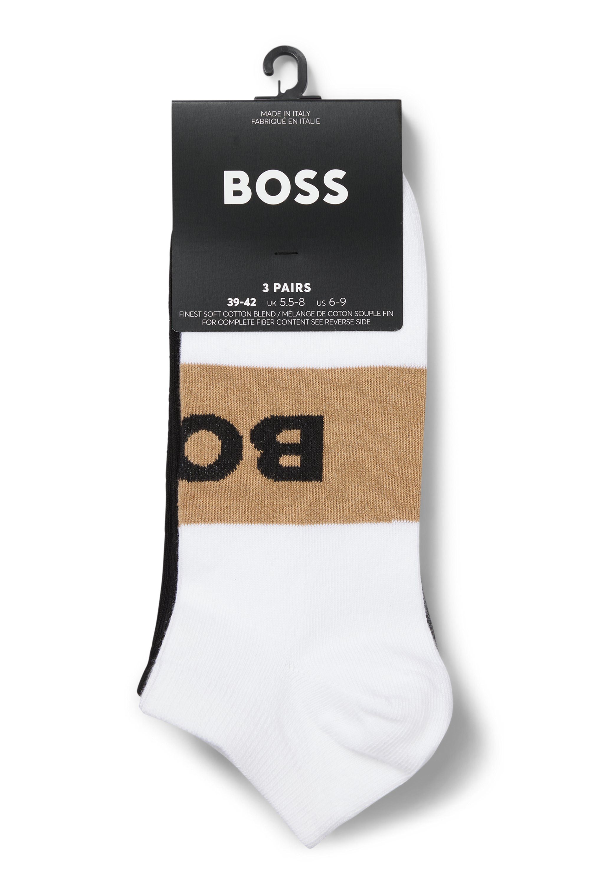 BOSS Sneakersocken 3P AS Logo CC (3-Paar)