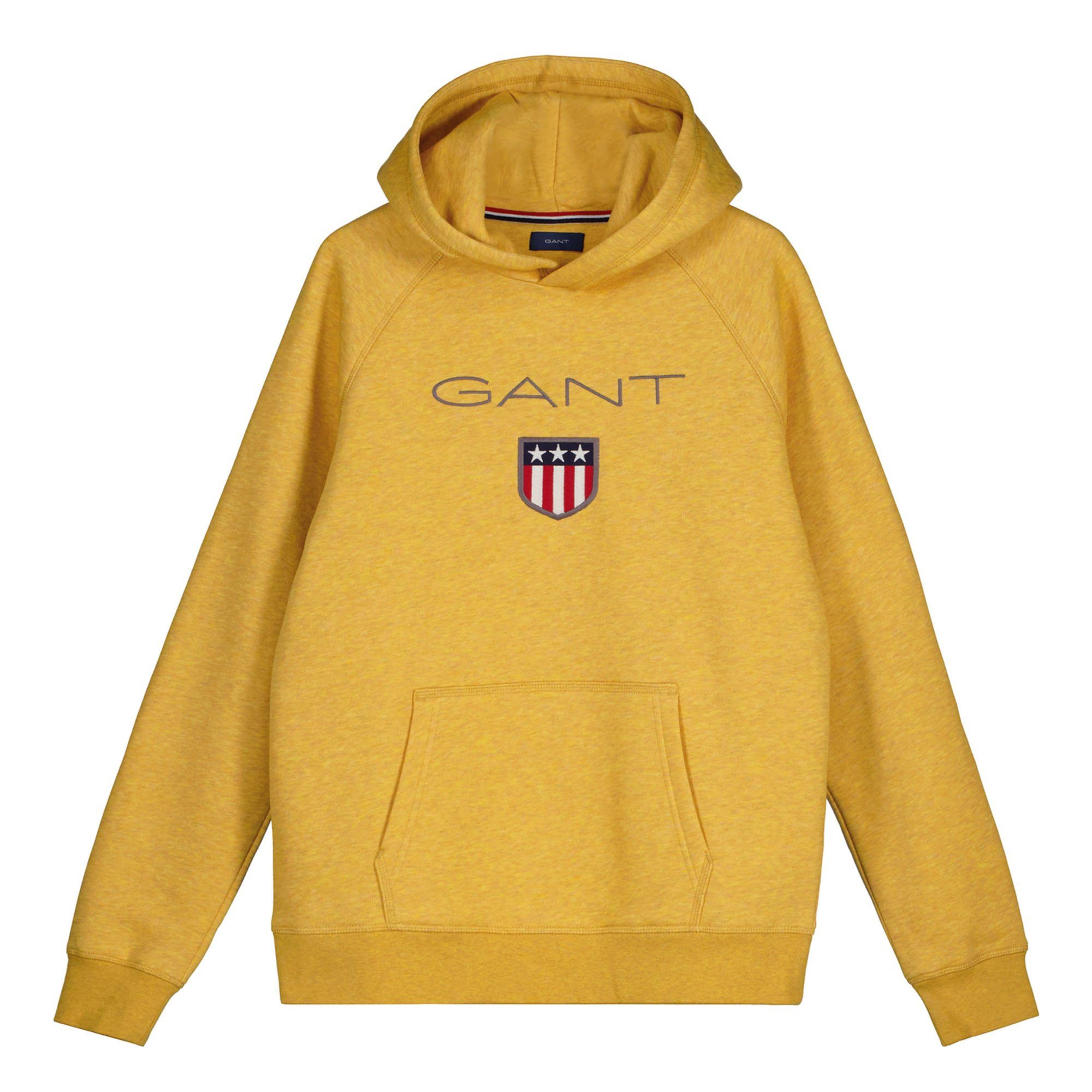 Gant Sweatshirt Jungen Sweatshirt Baumwolle Shield Hoodie