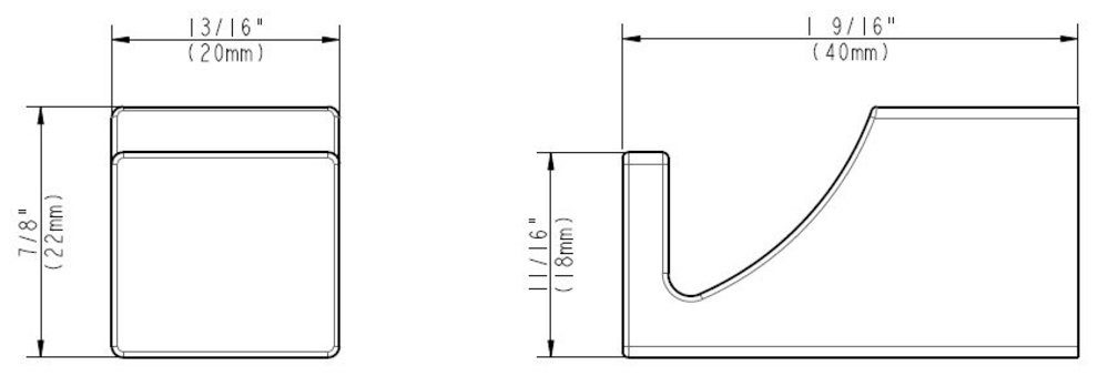 Lenz Handtuchhaken SOULUTION Mind, (2-St)