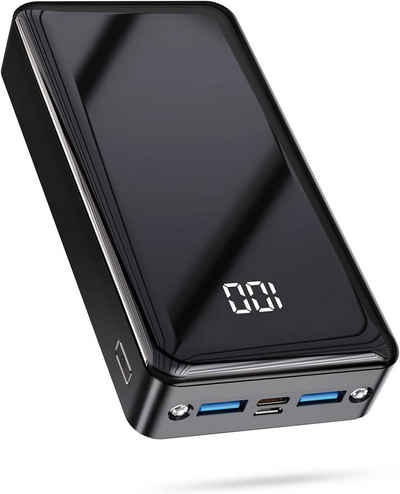 EUARY Powerbank 24000mAh Externe Handyakkus Akkus Batterie USB Type C Powerbank 22.5W (USB C In & Out), 3 Kabel 22.5W Ladegerät Kompatibel iPhone Pro Max Samsung iPad Huawei
