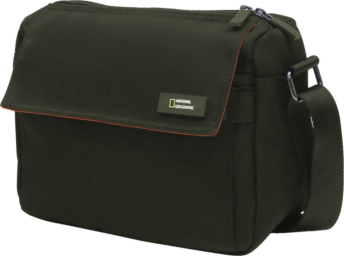 NATIONAL GEOGRAPHIC Umhängetasche Academy Umhängetasche mit Klappe RFID in Khaki