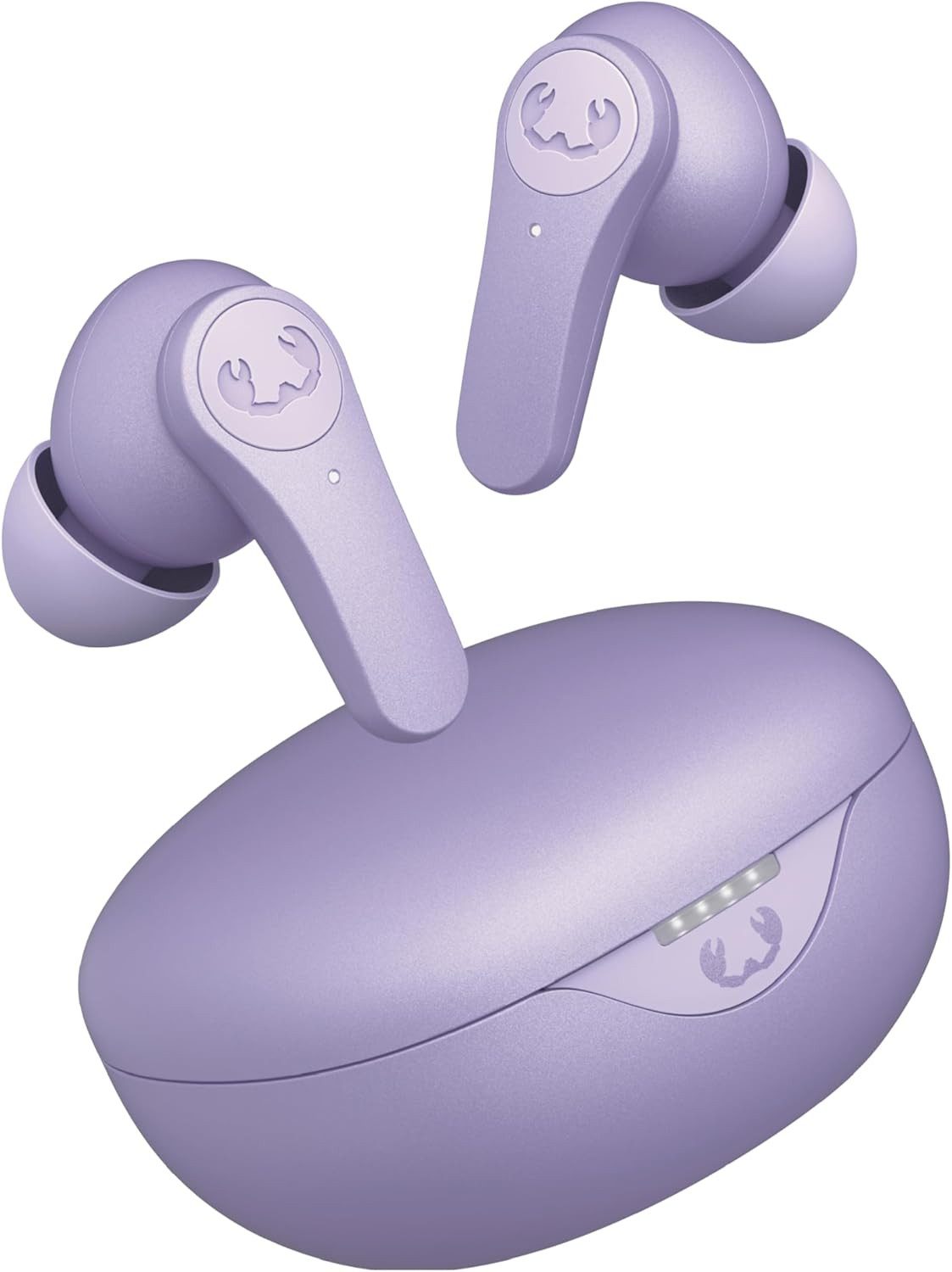 Fresh 'n Rebel Premium True Wireless Kopfhörer mit ANC und Ambient Sound In-Ear-Kopfhörer (Kristallklare Anrufe dank integriertem Mikrofon und Windgeräuschunterdrückung auch bei stürmischem Wetter., Langlebiger Musikgenuss mit Multipoint-Verbindung und Sprachsteuerung)