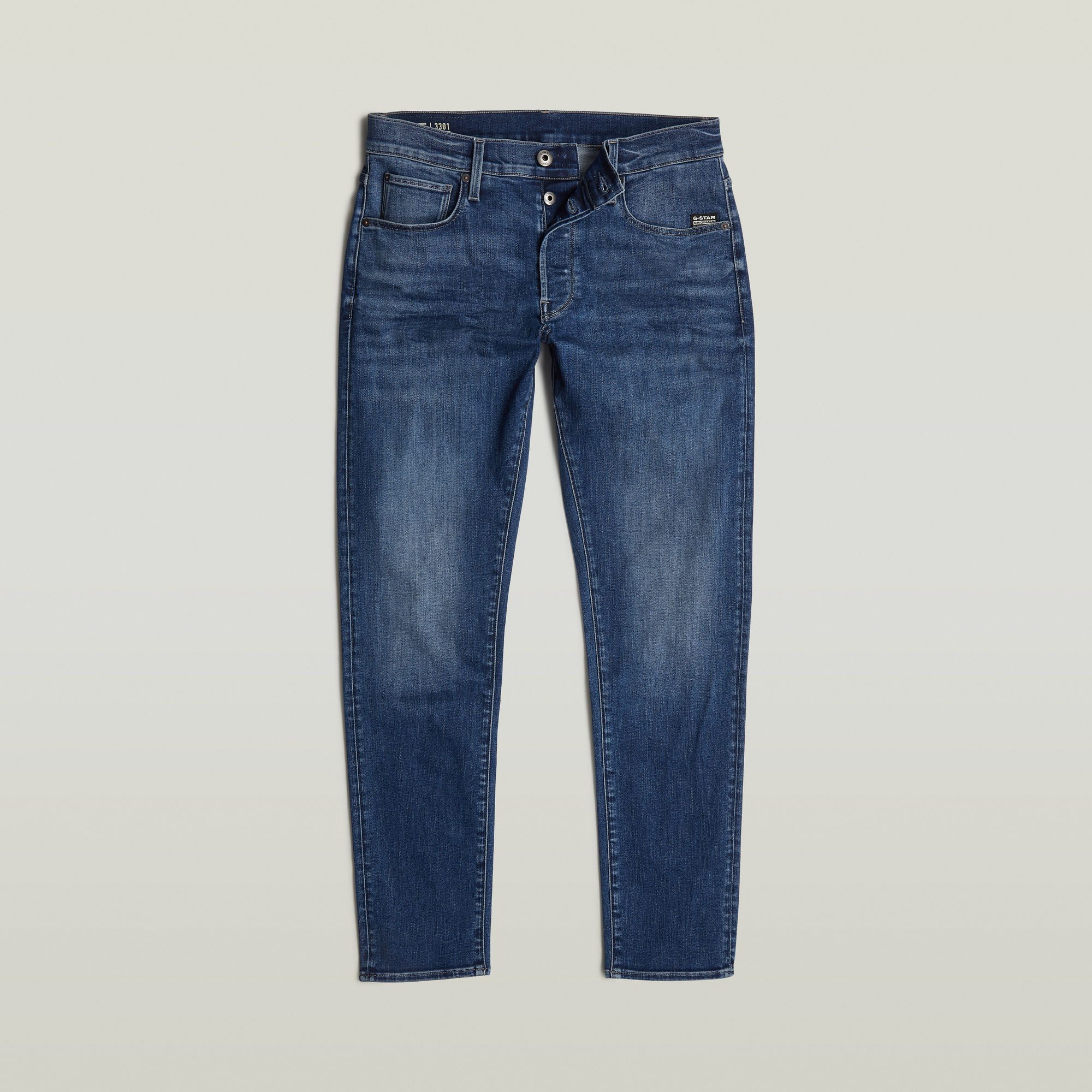 5-Pocket-Jeans Jeans 3301 Slim - Slim Fit