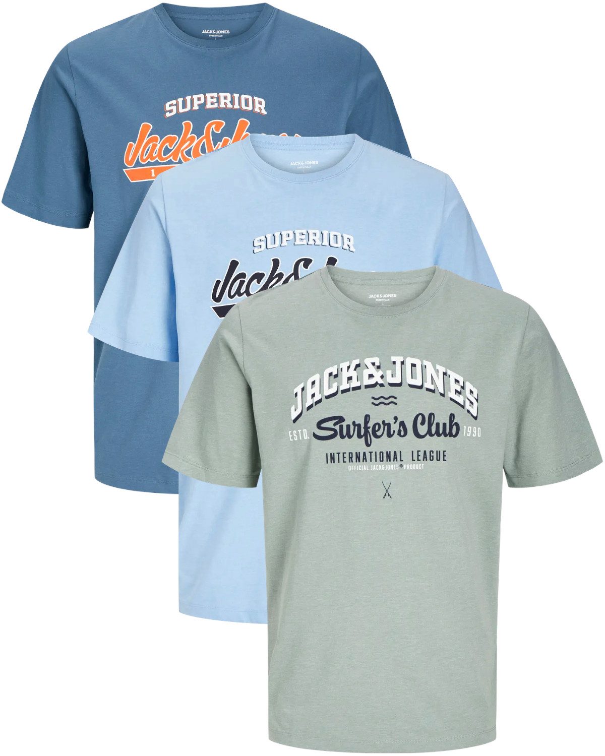 Jack & Jones Print-Shirt stilvolle Slim-Fit günstig online kaufen