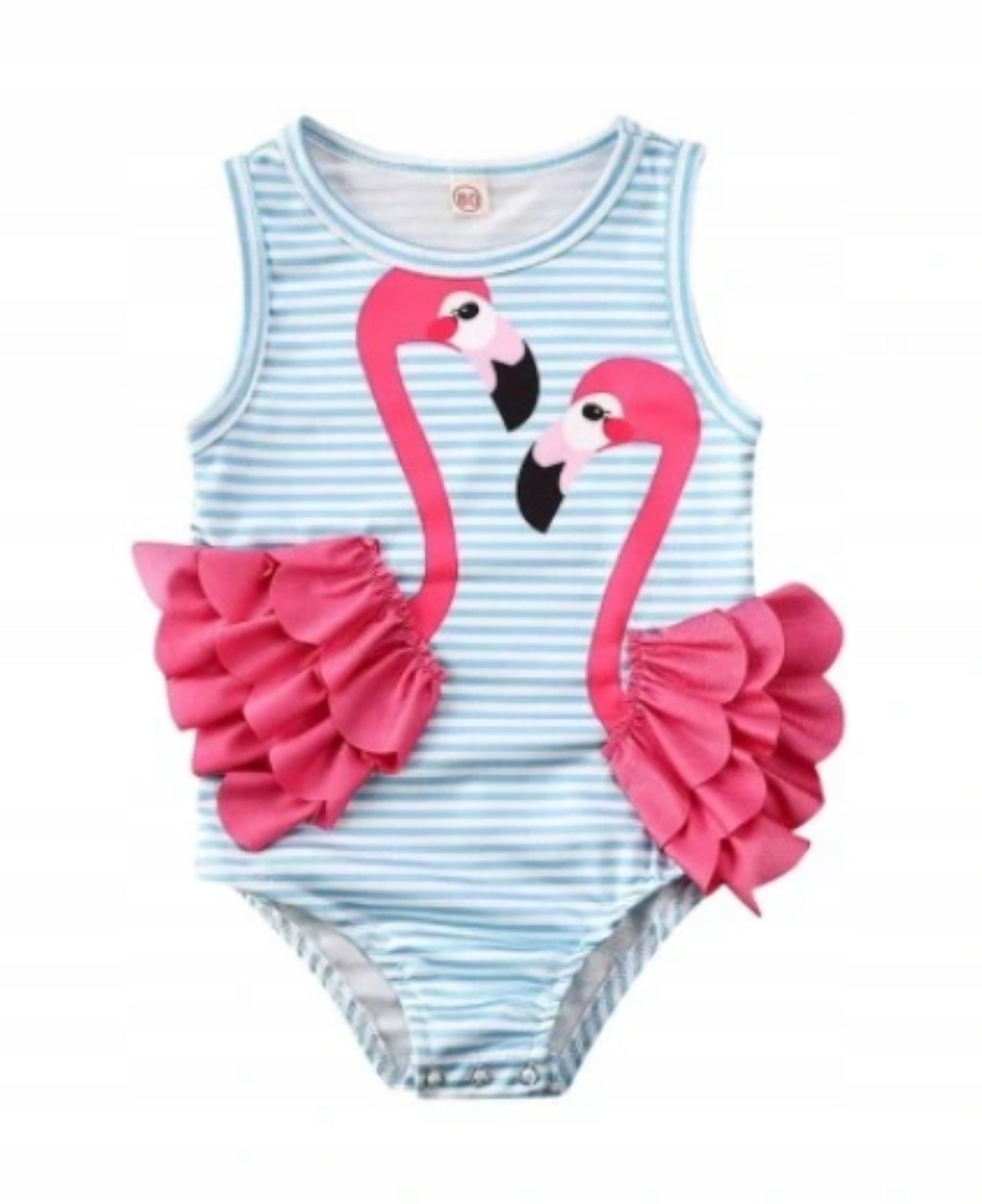 Badeanzug Entzückendes Flamingo-Badeanzug für kleine Prinzessinnen