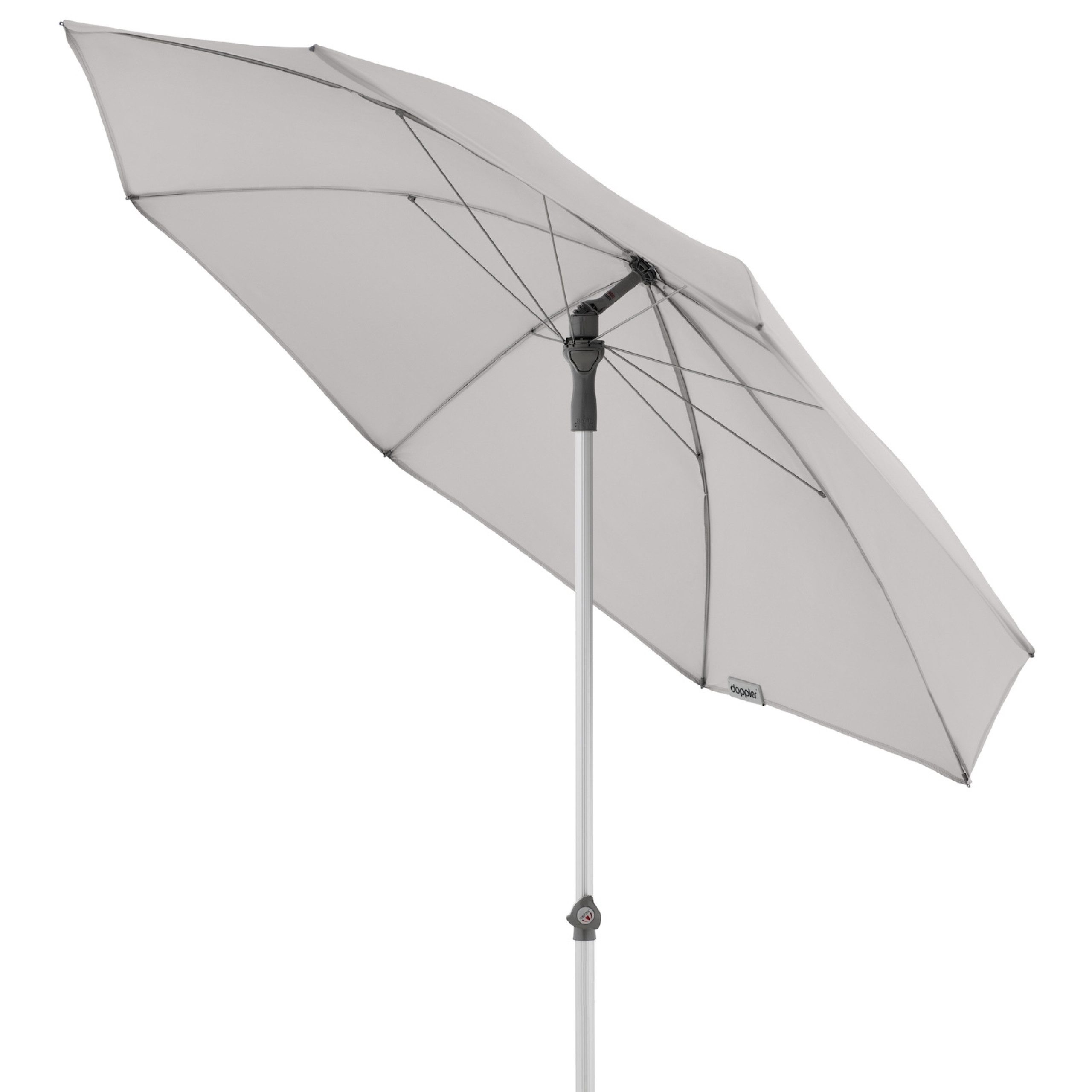 doppler® Sonnenschirm Doppler ACT 200 RO-TILT Sonnenschirm ø 200 cm rund Mittelmastschirm