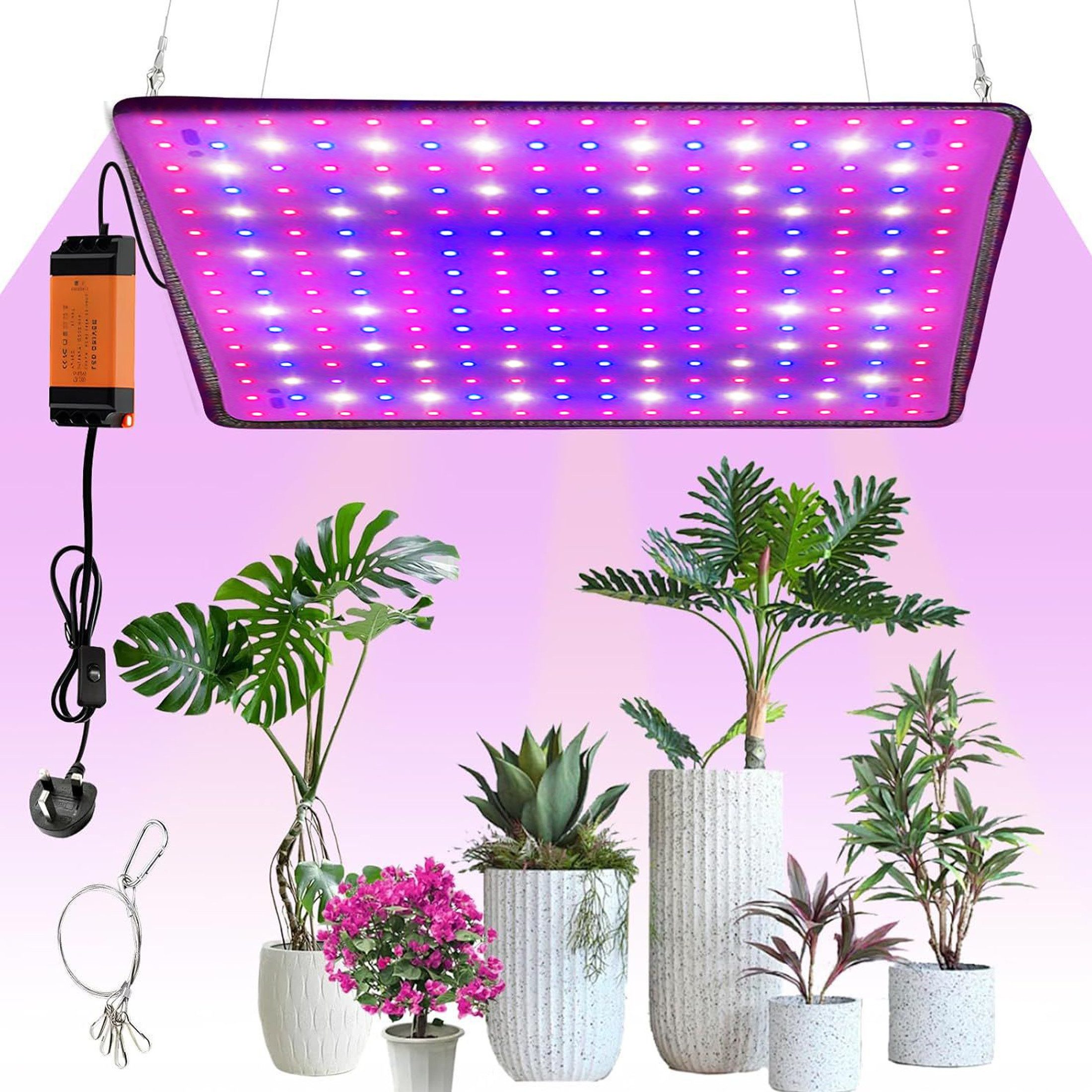 YINDN Pflanzenlampe 45W Vollspektrum Pflanzenlicht, 225 günstig online kaufen