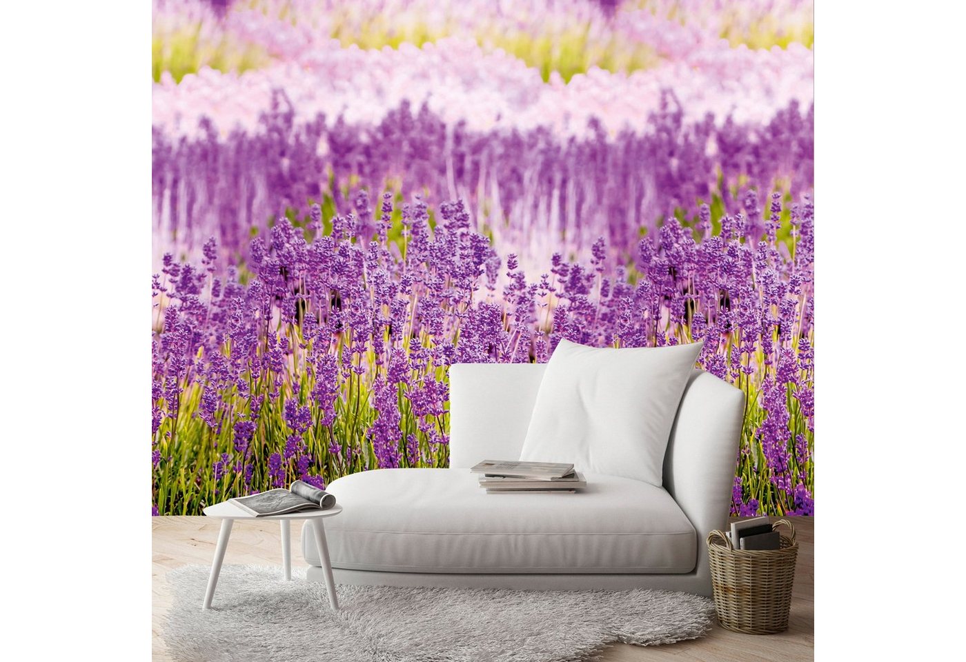 Bodenmeister Fototapete »Lavendel Provence lila«-HomeTrends