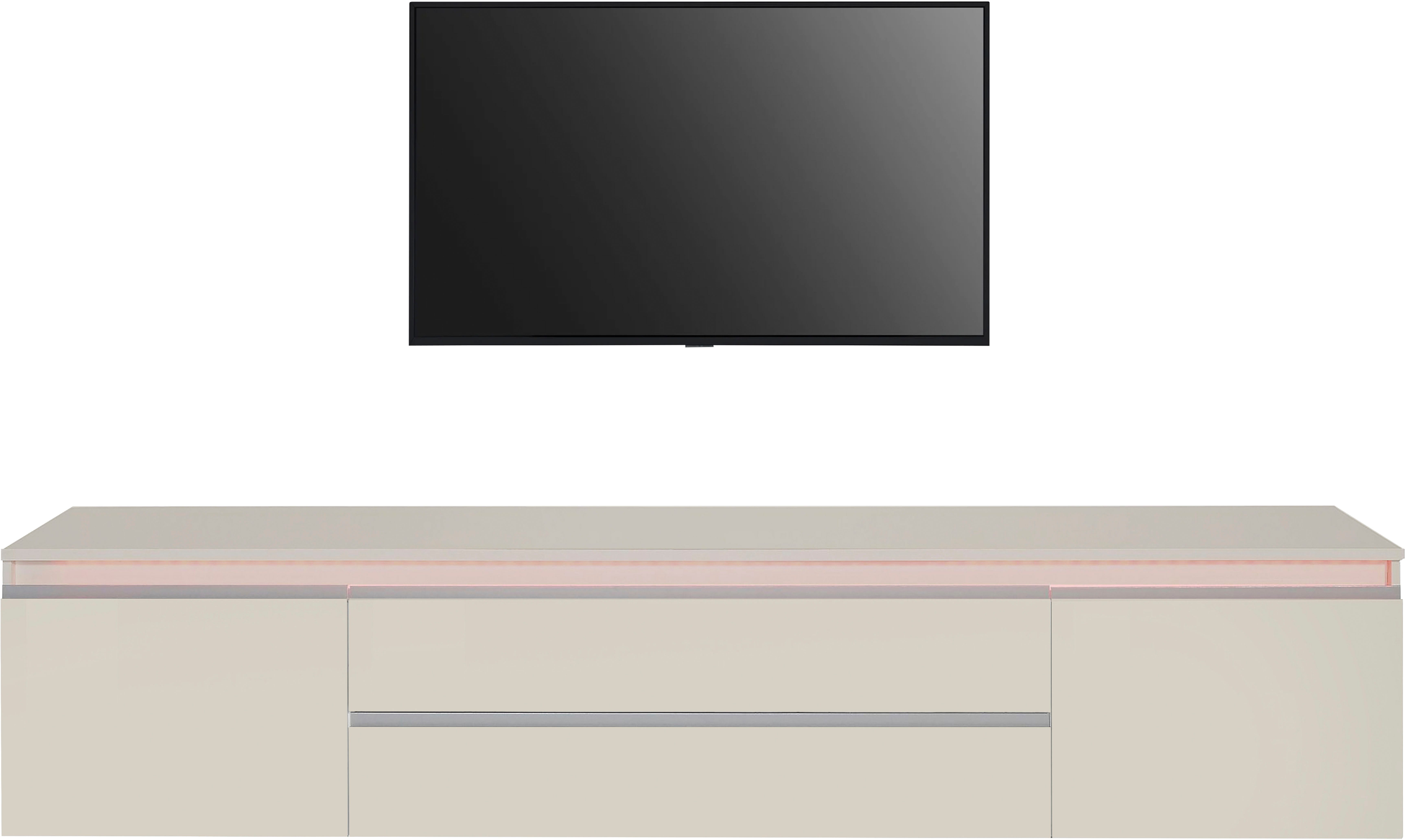 Home affaire Lowboard Magic,Lowboard,TV-Kommode,TV-Möbel,TV-Bank, Alugriff, günstig online kaufen