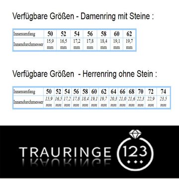 Trauringe123 Trauring WOLFRAM TRAURINGE, mit IP GOLD Platierung, Hochzeitsringe Verlobungsringe Trauringe Eheringe Partnerringe - JW27