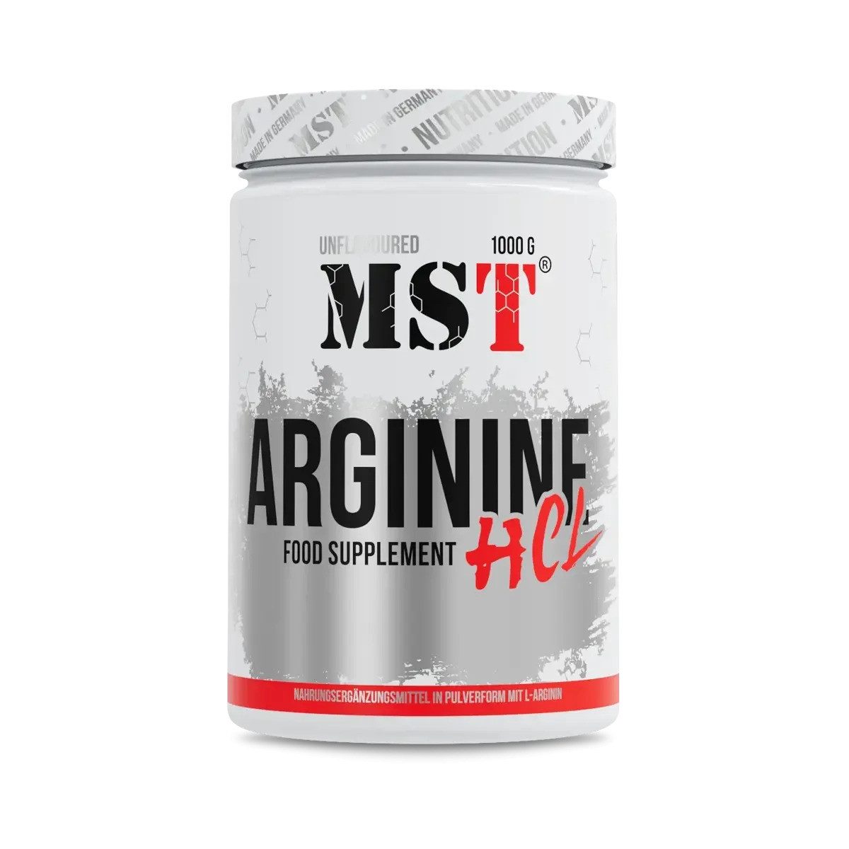 MST Nutrition Arginine HCL 1000g Pulver, 1000 g, Pulver