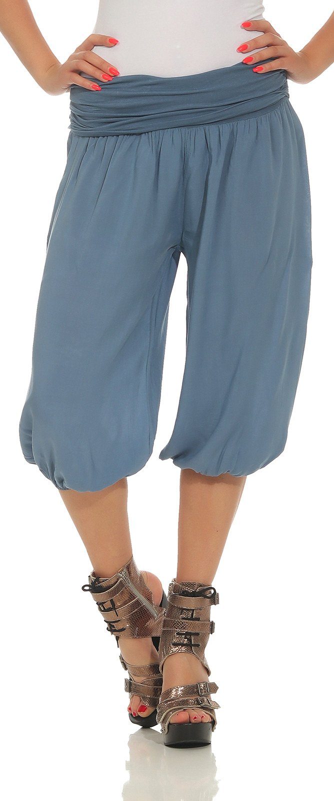 CLEO STYLE Bermudas Damen Bermuda 2407 günstig online kaufen