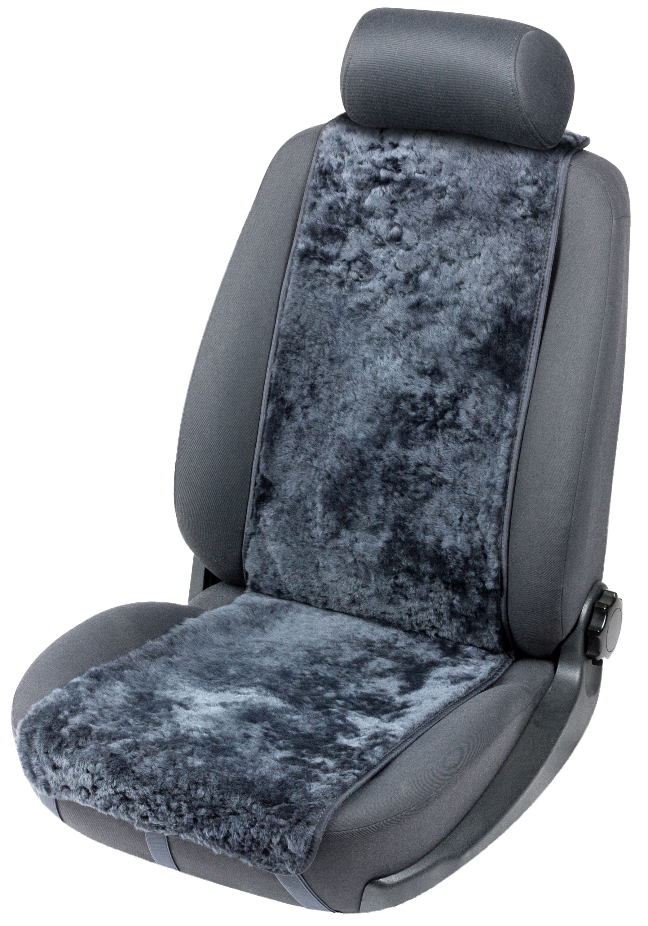 CarComfort Autositzbezug Sitzaufleger Lammfell Cosimo, 1 Vordersitzbezug 1tlg, 1-tlg.