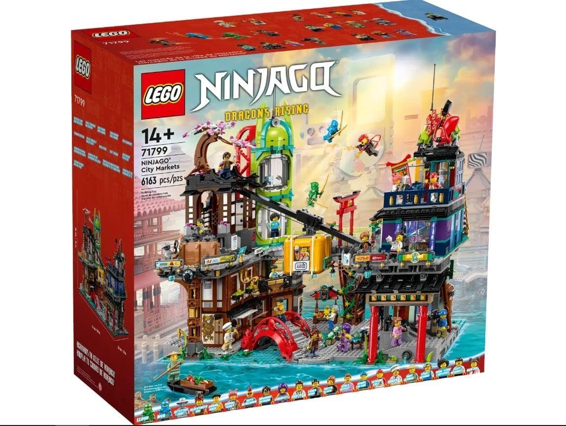 LEGO® Ninjago - Die Märkte von Ninjago City (71799) Spielbausteine, (6163 S günstig online kaufen