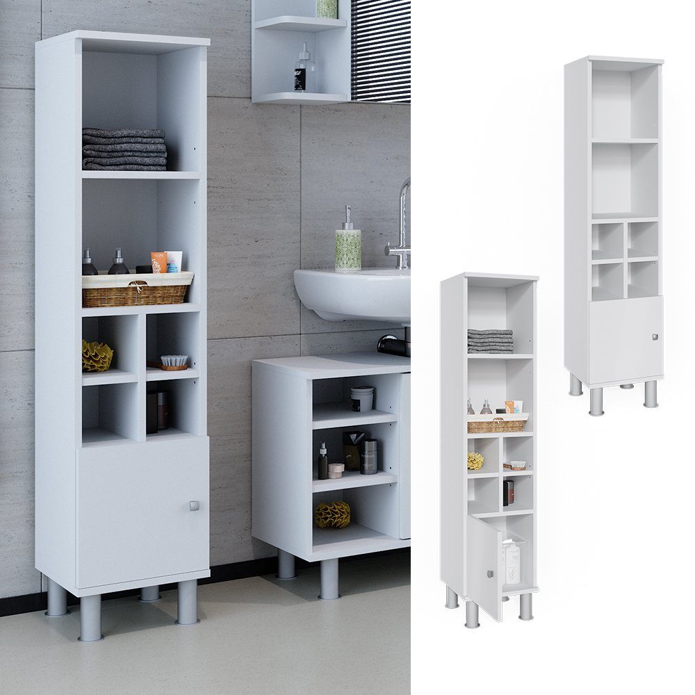 Vicco Midischrank Fynn, Weiß, 30 x günstig online kaufen