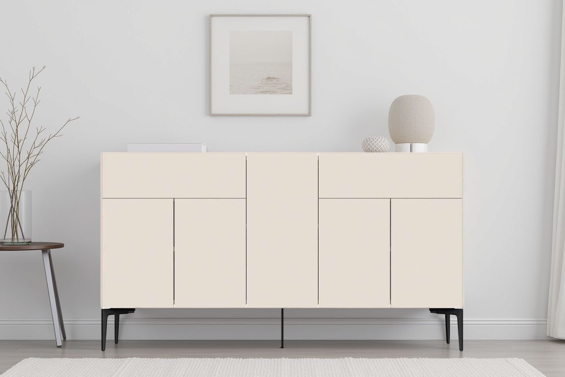 Places of Style Sideboard Sky45, Kommode, Lackiert mit wasserbasiertem UV-Lack, Breite 150 cm