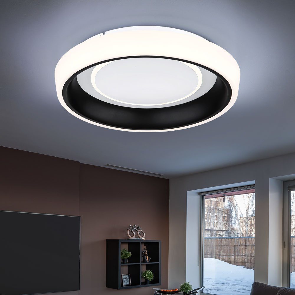 Wohnzimmerleuchte Deckenlampe Dimmbar LED D- Deckenstrahler, Fernbedienung Nachtlicht etc-shop