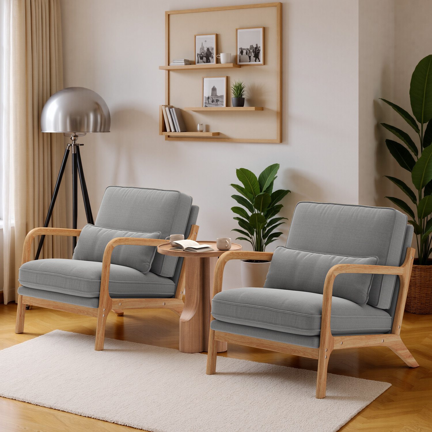 Bealife Sessel Relaxsessel mit Armlehne und Kissen günstig online kaufen