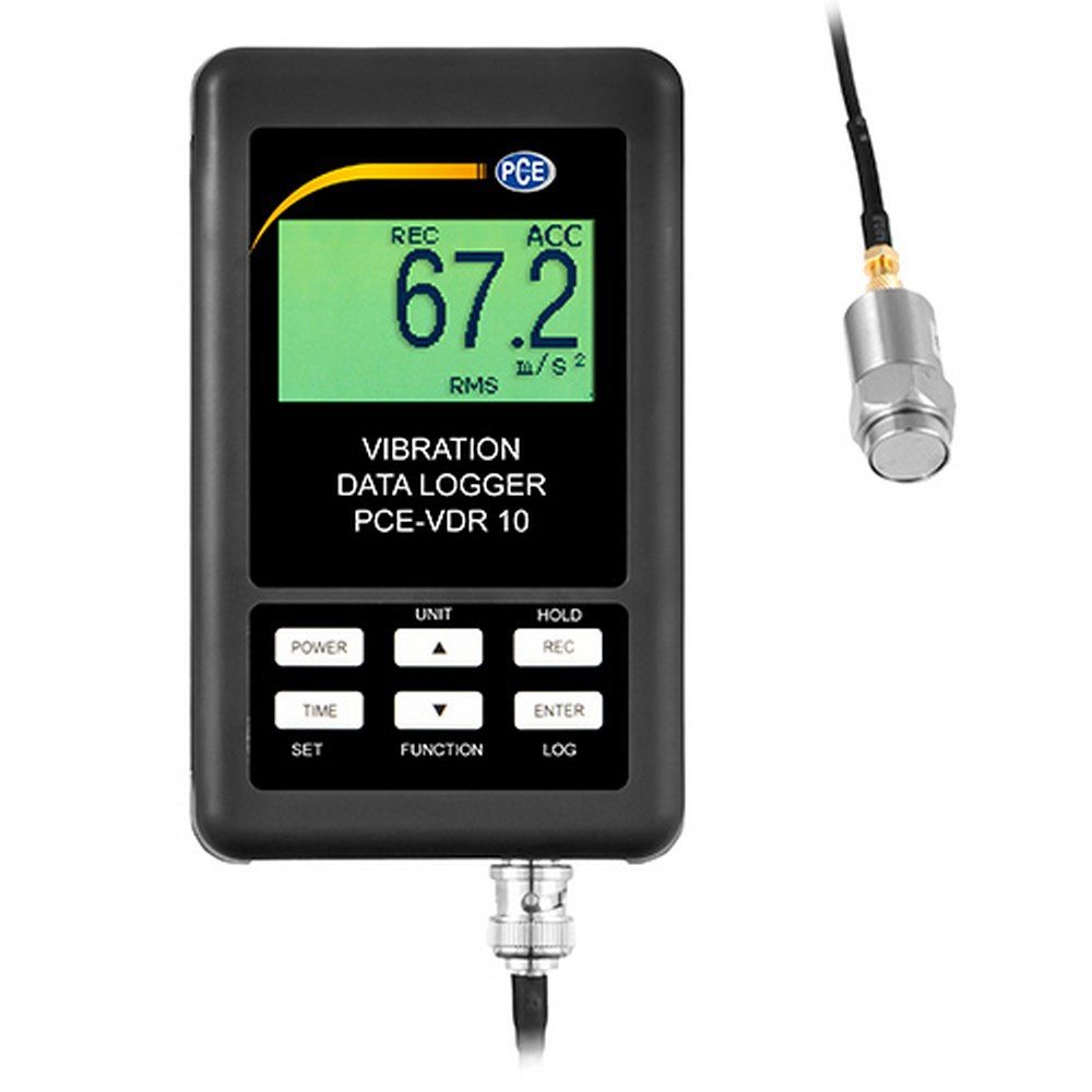 Lasermessgerät Schock-Datenlogger PCE-VDR 10