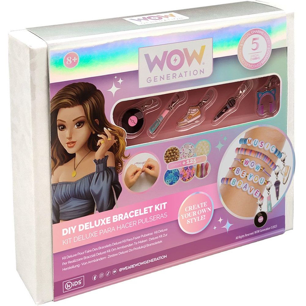Kids Euroswan Kreativset WOW Generation - DIY Deluxe Armbänder Set