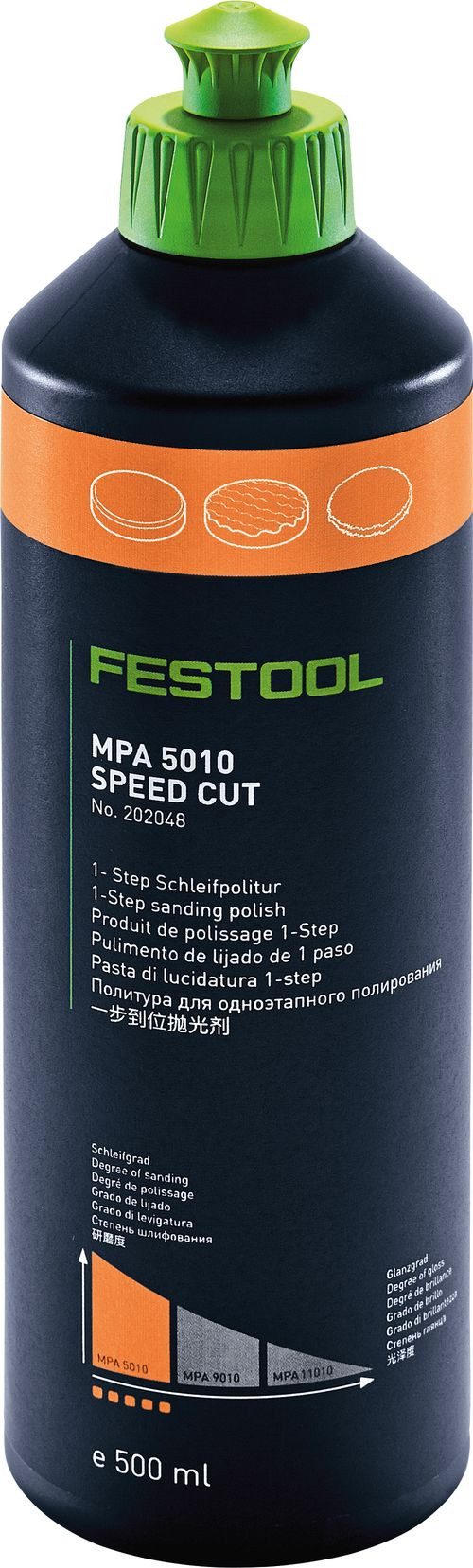 FESTOOL Schleifpapier Festool Poliermittel MPA 5010 OR/0,5L