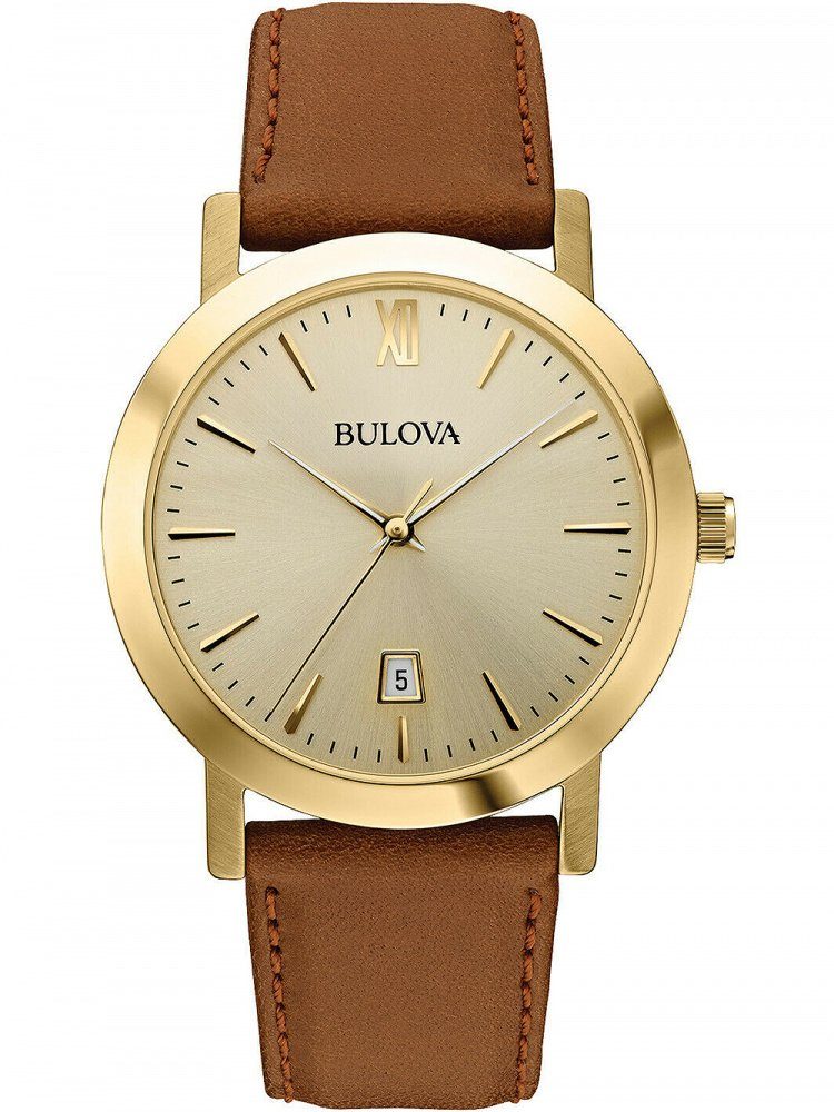 Classic 97B135 3ATM, Bulova 38mm 97B135 Herren Bulova Quarzuhr