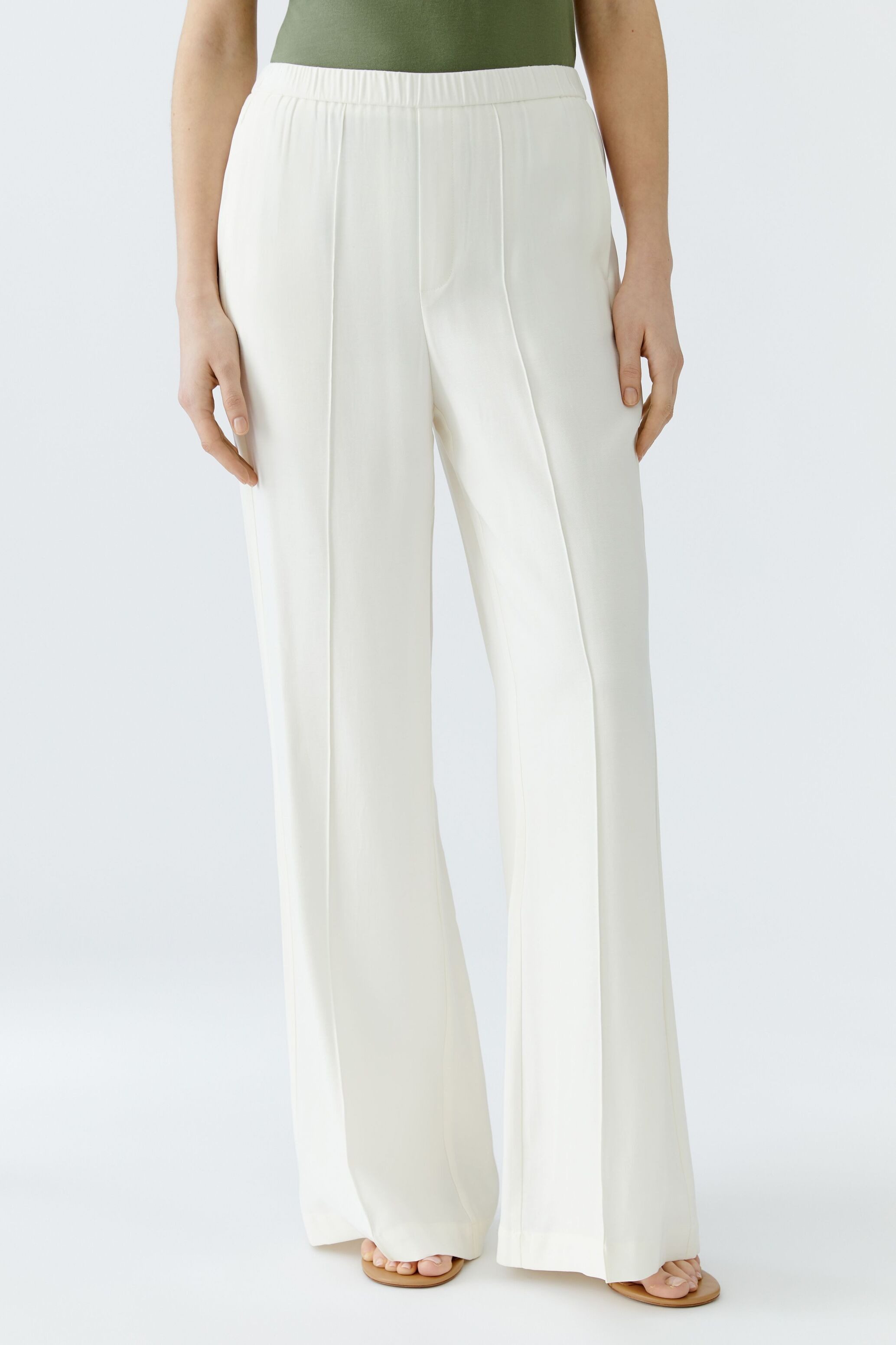 Oui Stoffhose Schlupfhose Sommerliche Viskoseware günstig online kaufen