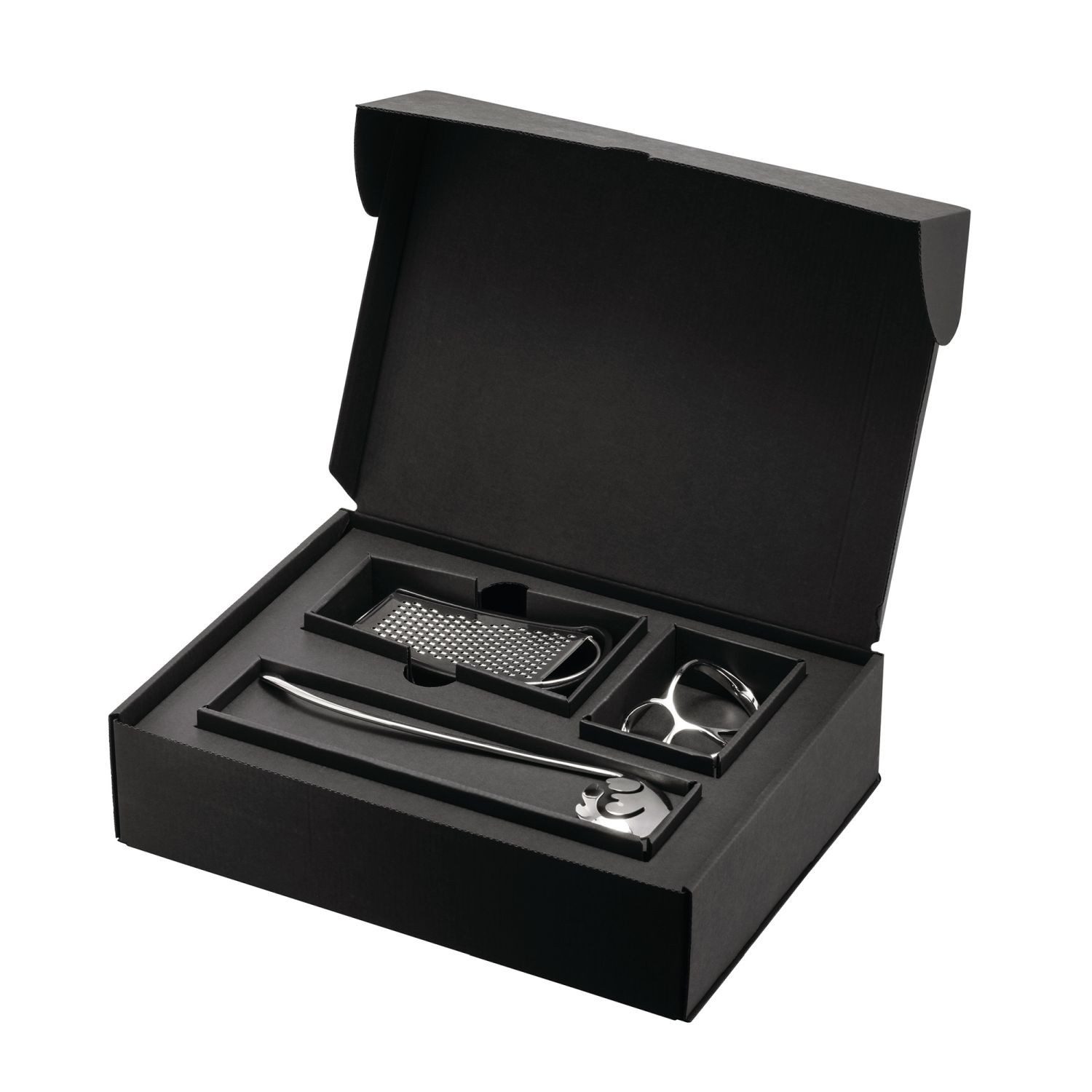 Alessi Käsereibe Pasta Geschenkset, thermoplastisches Harz, Edelstahl