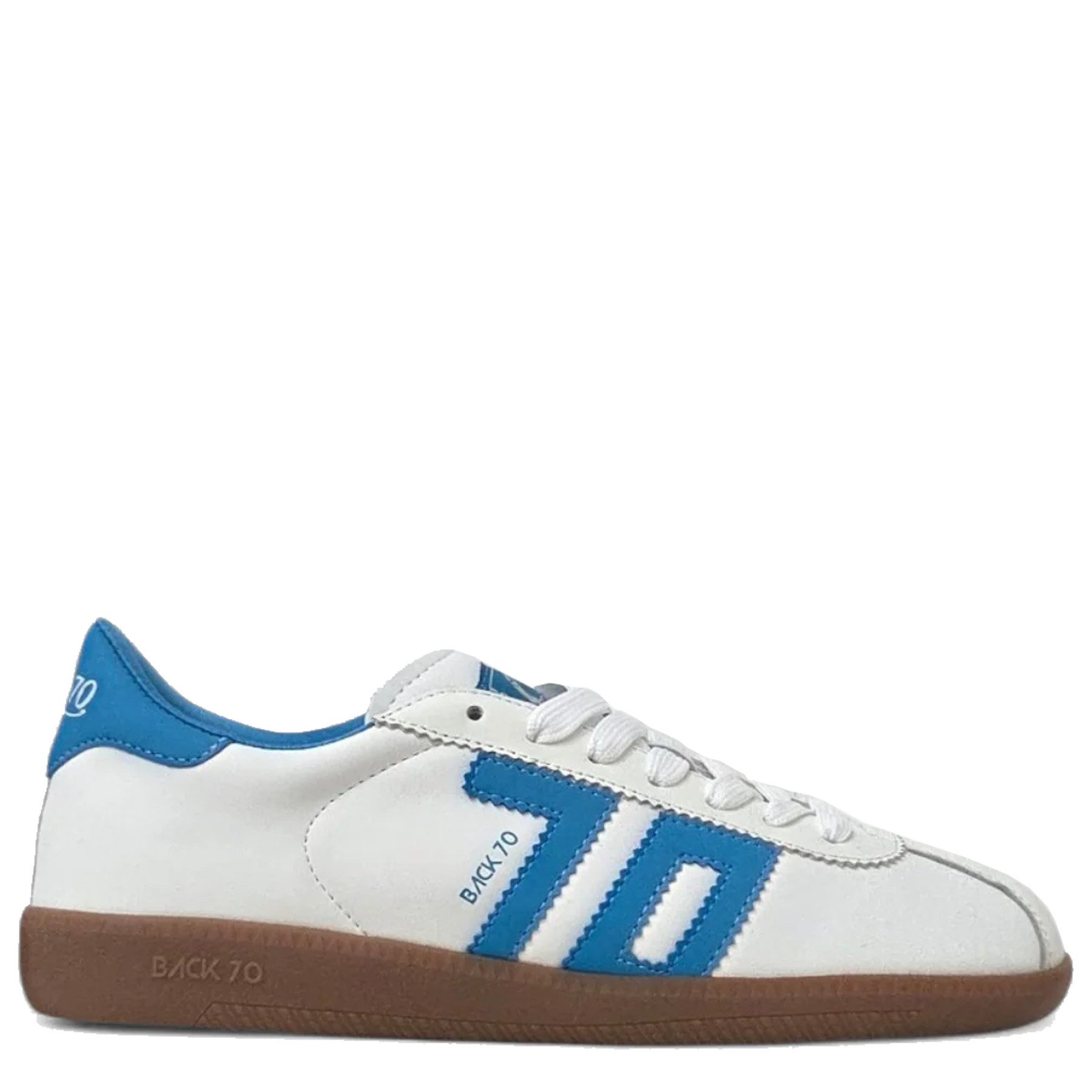Back 70 Sneaker SHELLY aus Leder - Blau Sneaker