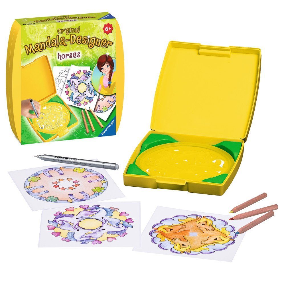 Ravensburger Mandala Ravensburger Creation Mandala Designer Mini Horses 29986