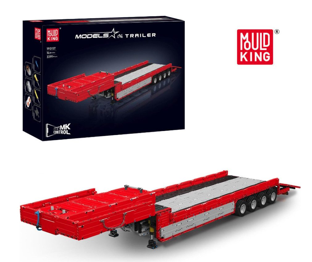 Mould King 19015T Auflieger für LKW 19015 Konstruktions-Spielset, (3399 St)