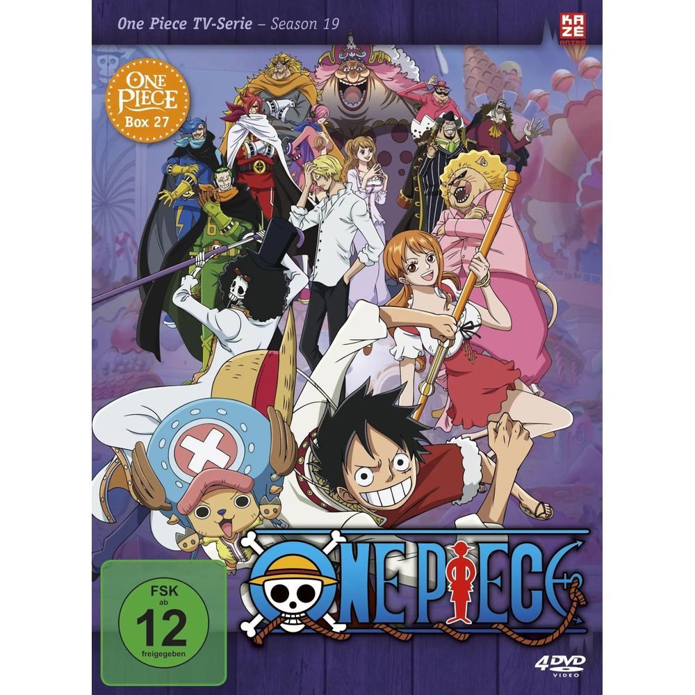 Crunchyroll DVD One Piece - TV-Serie - Box 27 (Episoden 805-828)