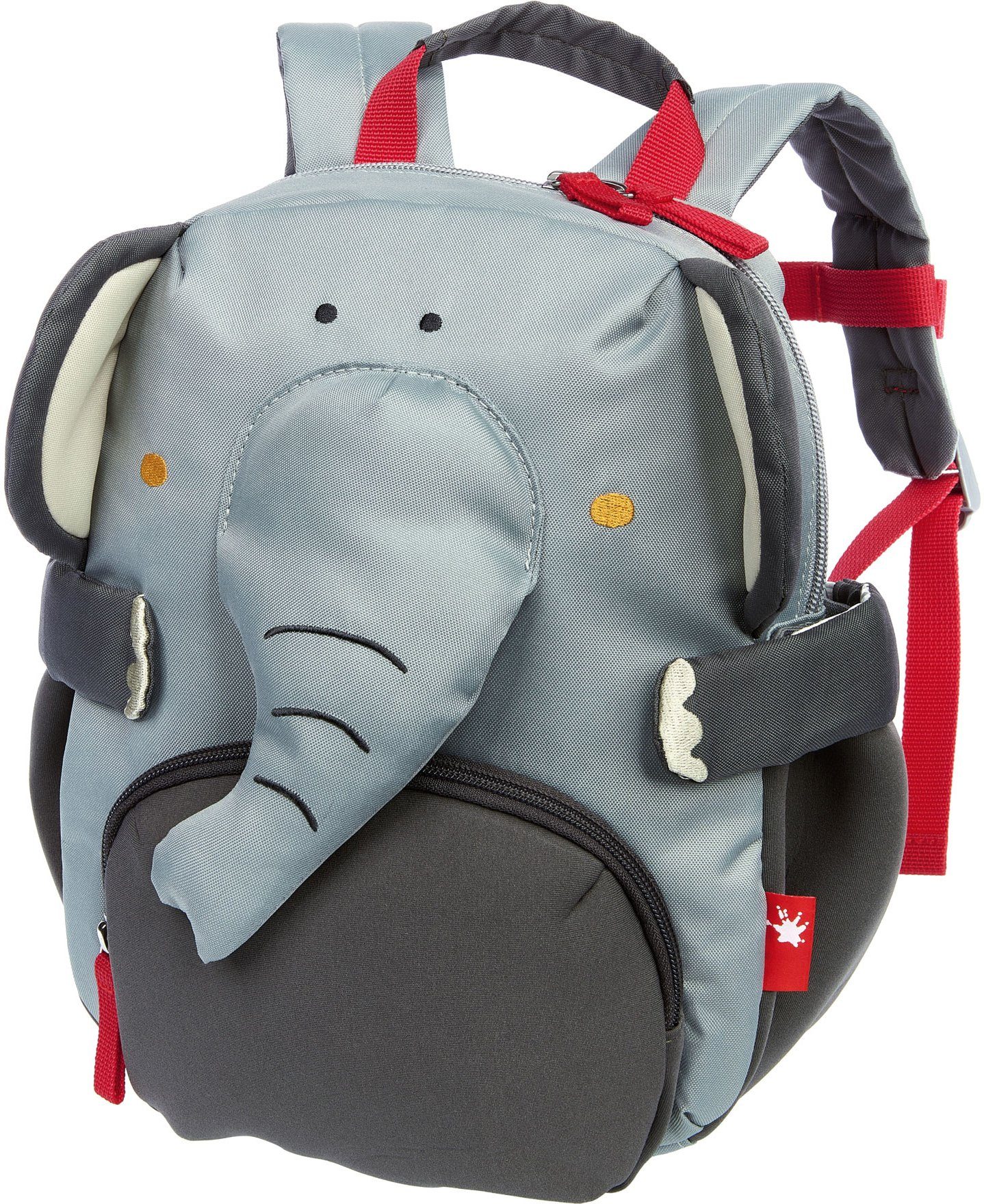 Sigikid Kinderrucksack Pfötchenrucksack Elefant, Mit gepolsterten  Schultergurten und einstellbarem Brustgurt