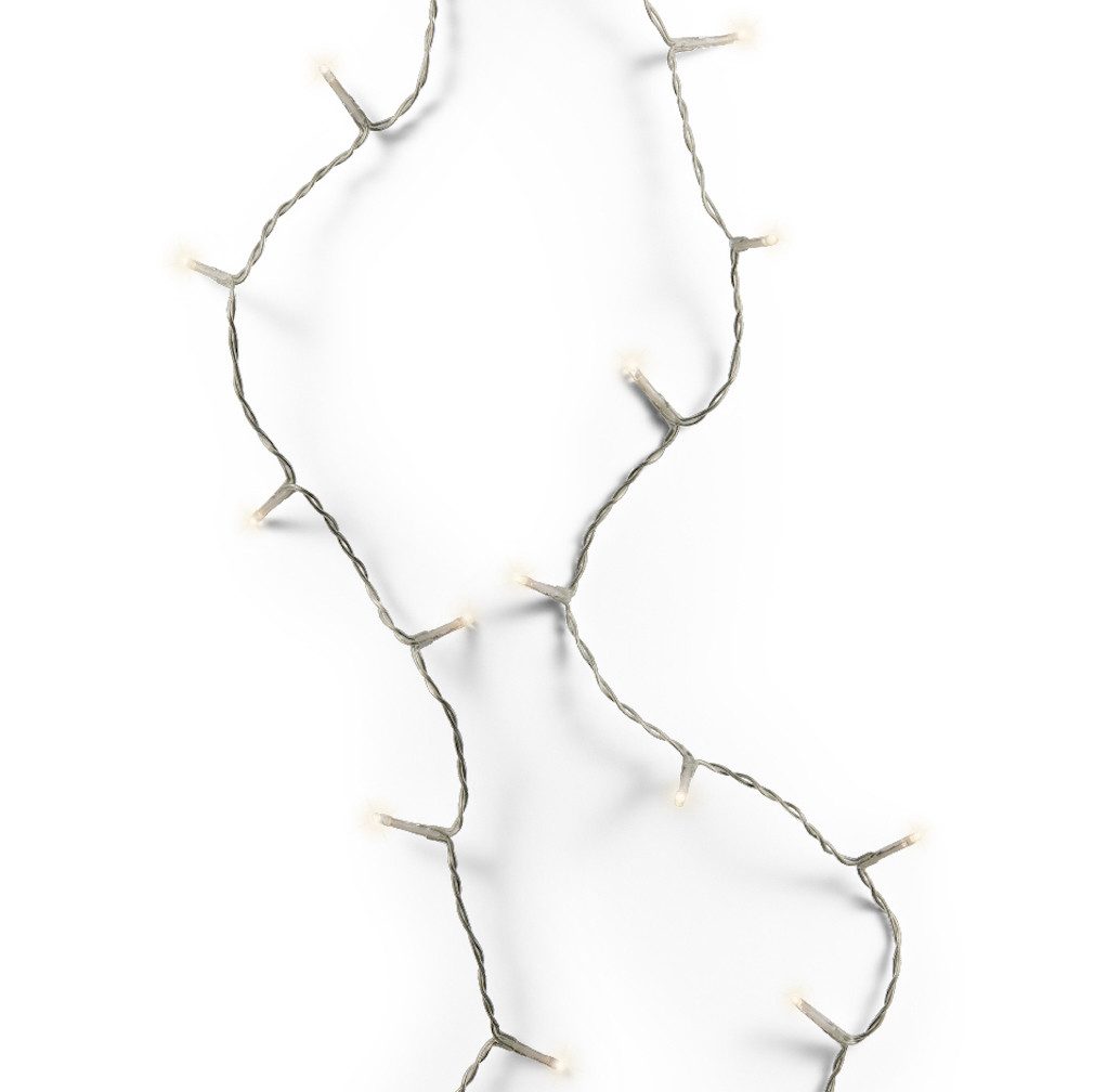 Kaemingk LED-Lichterkette Lumineo Basic mit Dimmer warmweiß outdoor transparent, Dimmbar