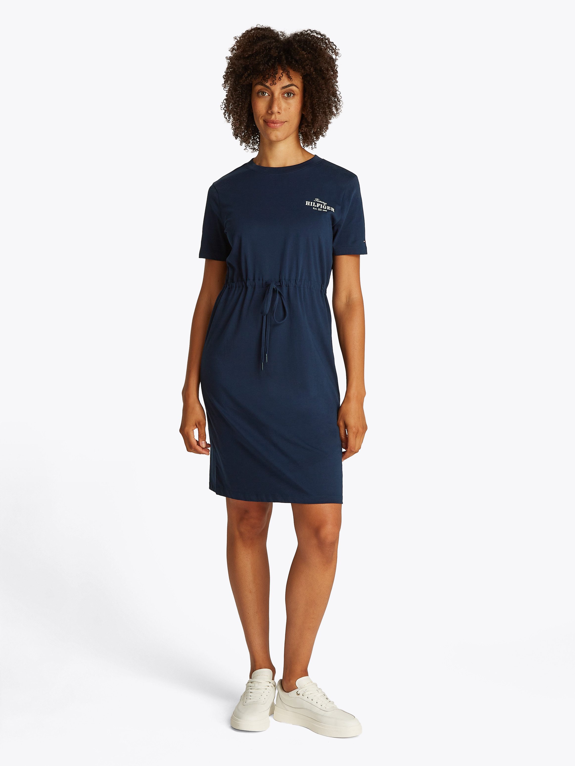 Tommy Hilfiger Shirtkleid HILFIGER TEE DRESS mit Logo günstig online kaufen
