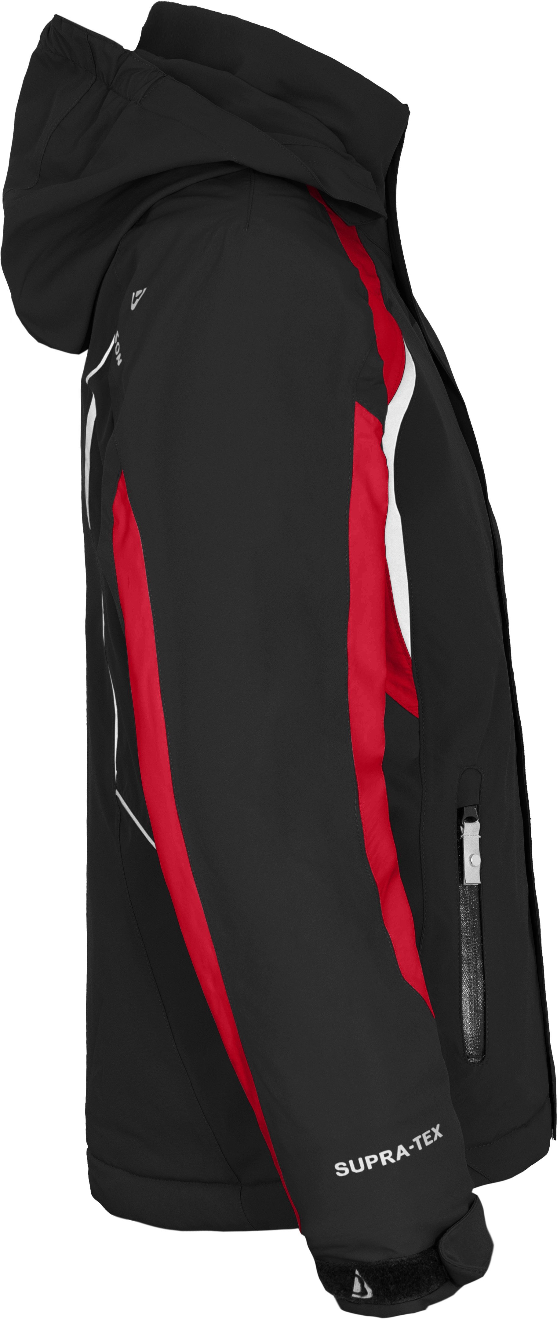 Bergson Skijacke JENS Kinder Skijacke, perfekt für junge Wintersportler, Normalgrößen, sch – Bild 4 von 5