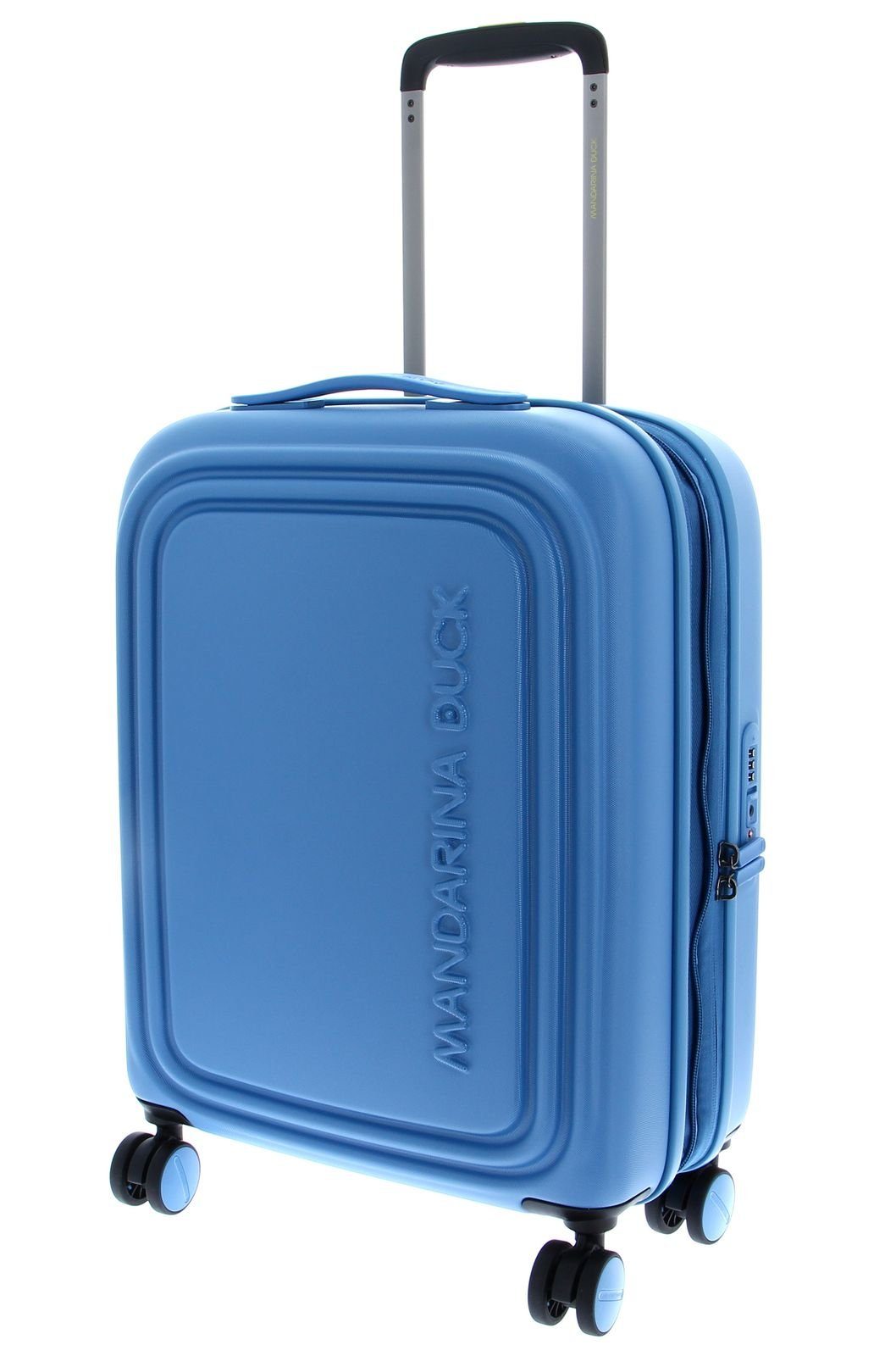 Duck Blue Mandarina 4 Hartschalen-Trolley Rollen +, Parisian Logoduck