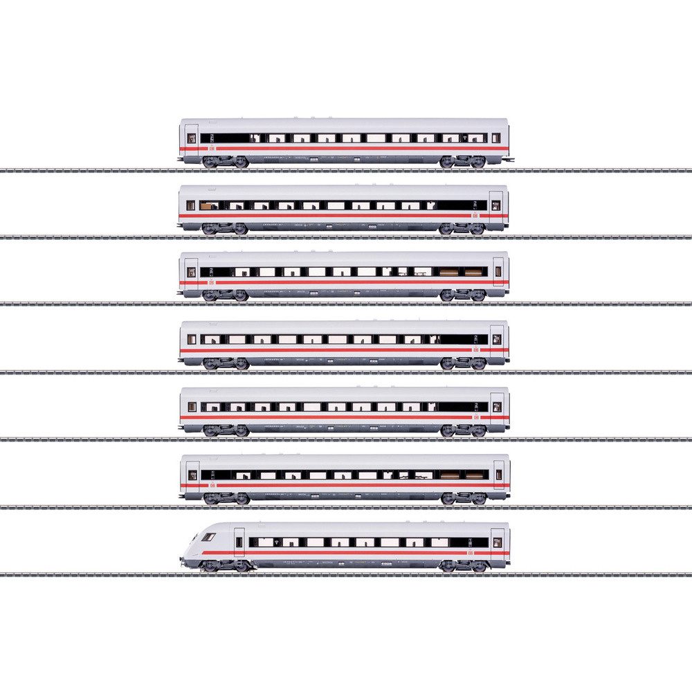 Märklin Personenwagen Märklin 042930 H0 ICE-Wagen-Set m.7 Wagen DB AG