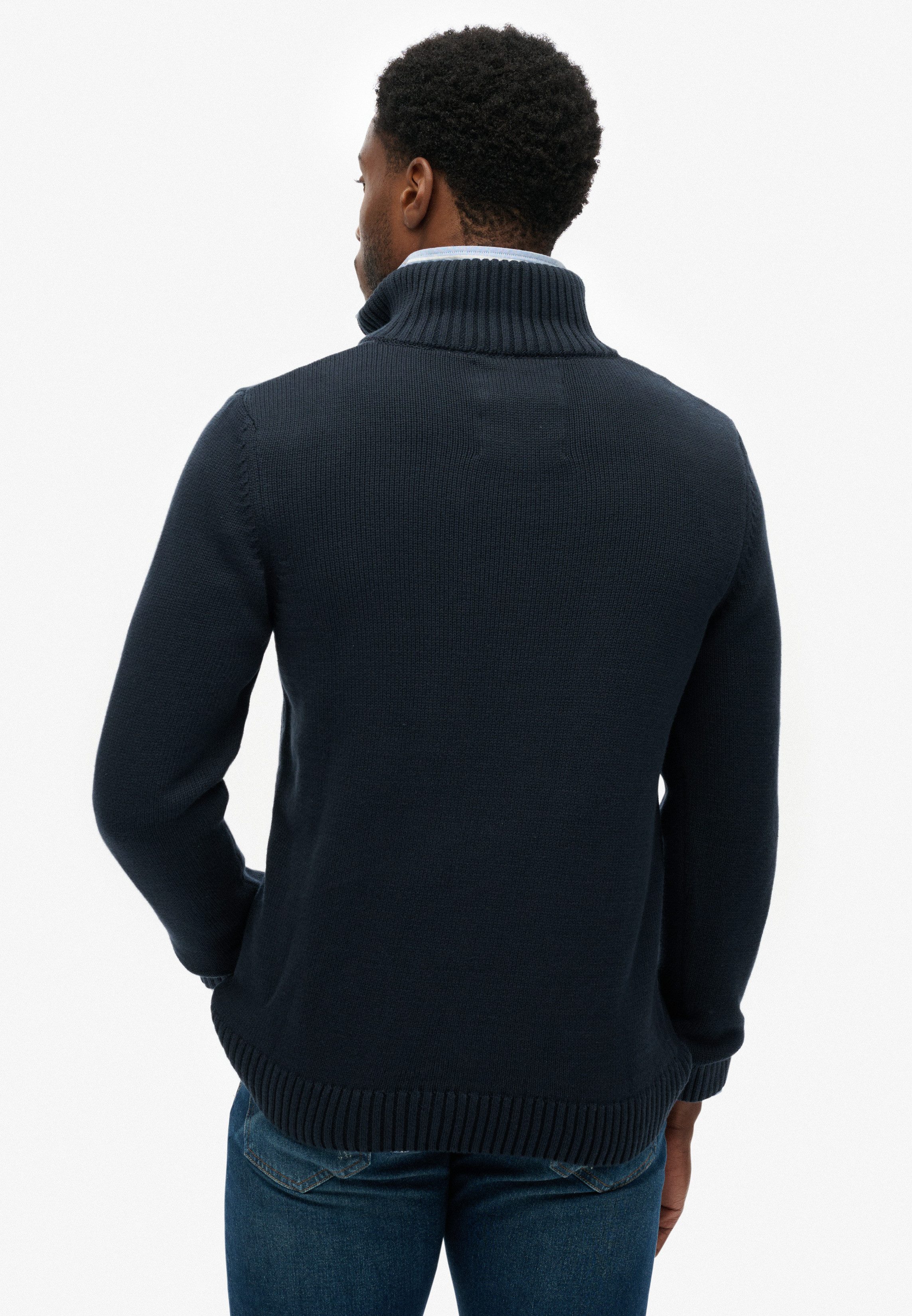 Superdry Strickpullover COTTON KNIT HENLEY günstig online kaufen