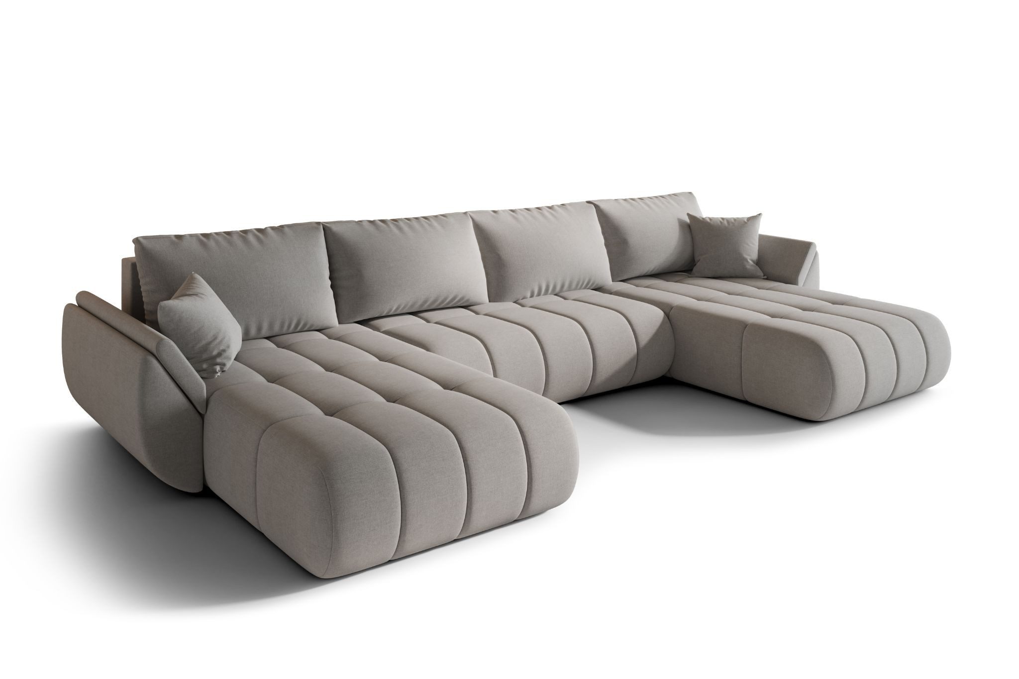 Kaiser Möbel Ecksofa TOKYO U PREMIUM im Stoff WIND Sofa mit Schlaffunktion günstig online kaufen