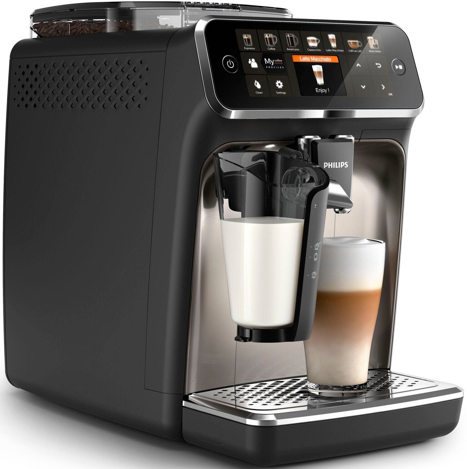 5400 LatteGo Kaffeevollautomat EP5447/90 Philips Series