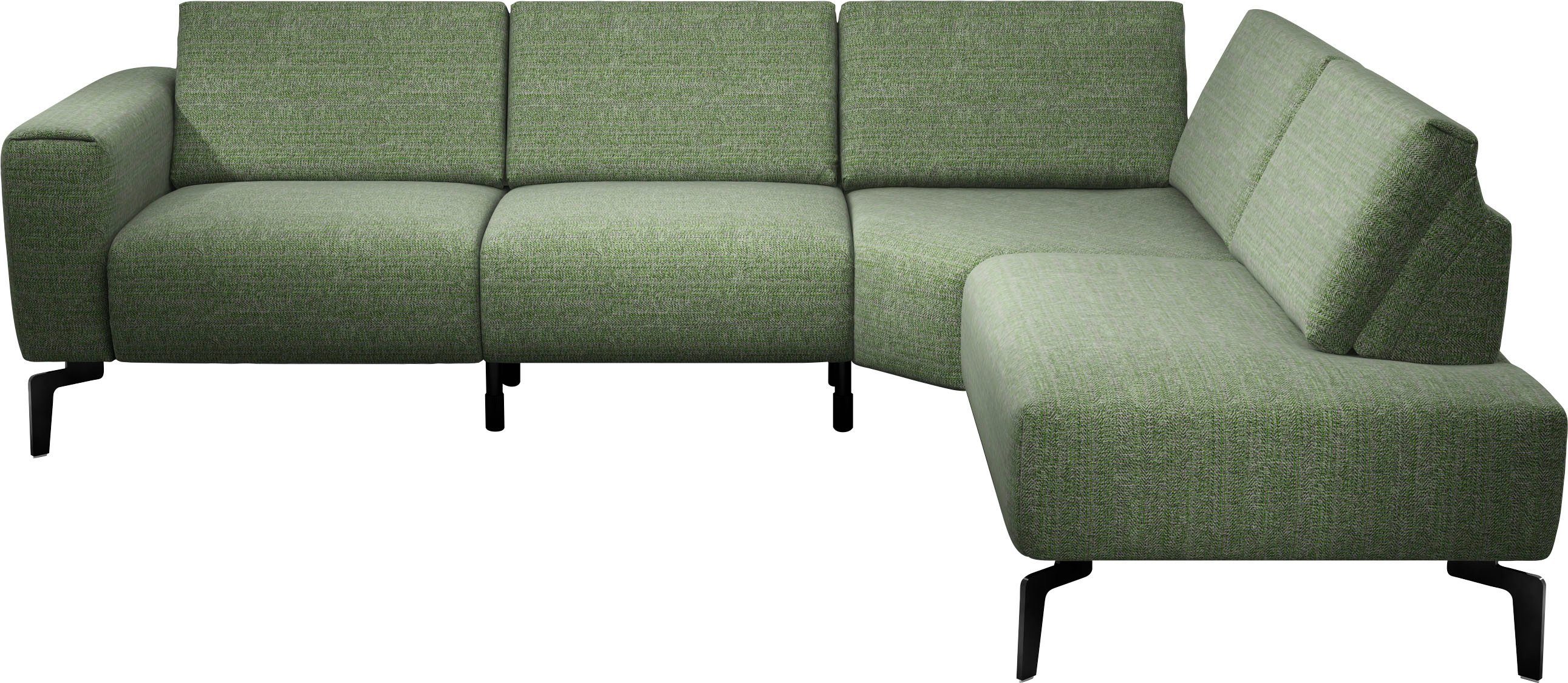 Sensoo Ecksofa Cosy1, 3 Komfortfunktionen (verstellbare Sitzhärte, Sitzposition, Sitzhöhe)