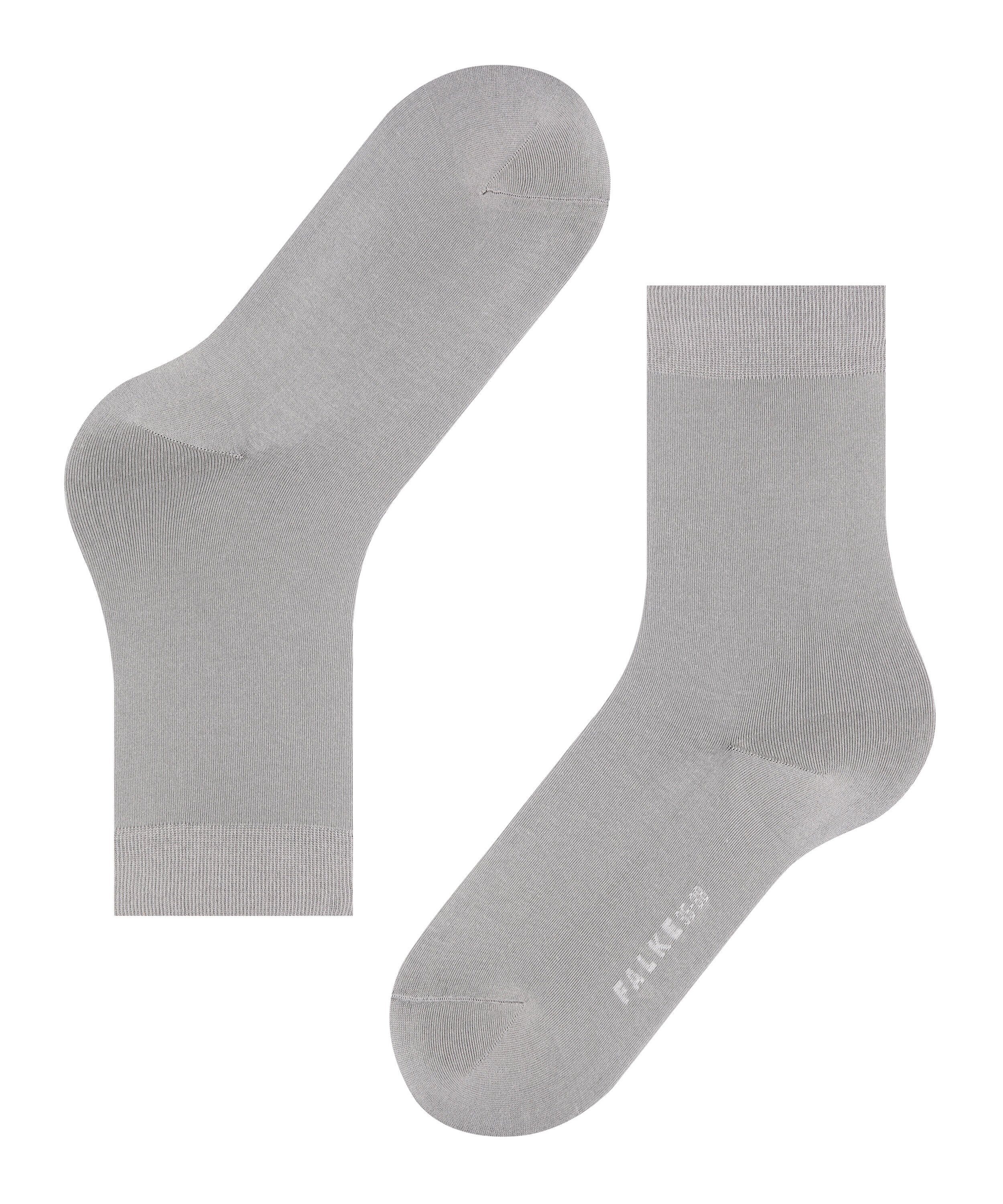 Socken Cotton Touch (1-Paar) FALKE silver (3290)