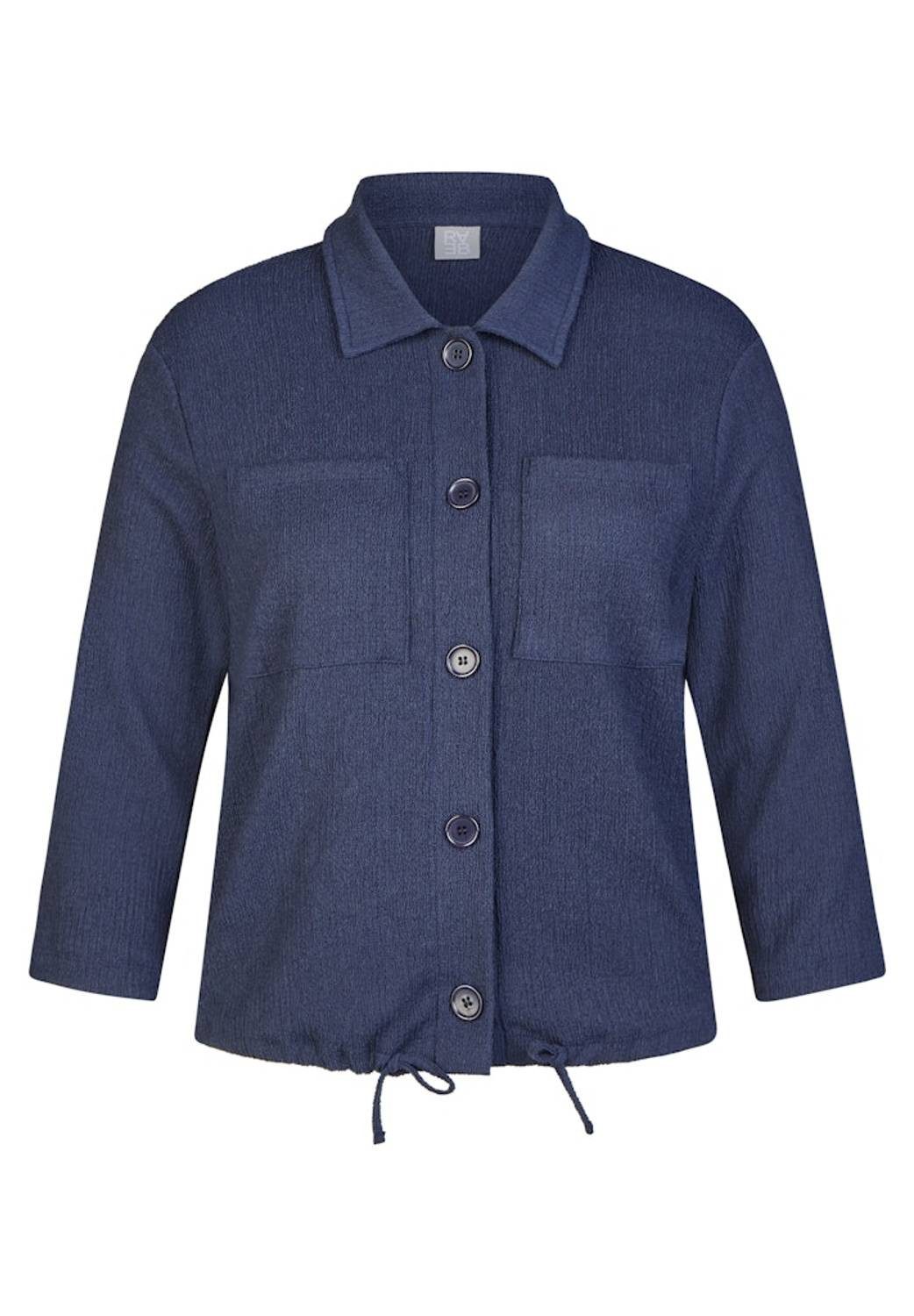 Rabe Klassische Bluse 56-121021 blau