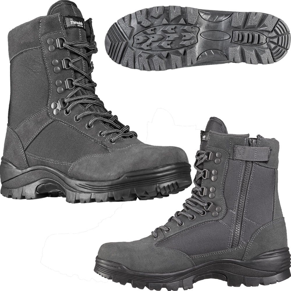Mil-Tec Army Tactical Boot mit Zipper Stiefel günstig online kaufen