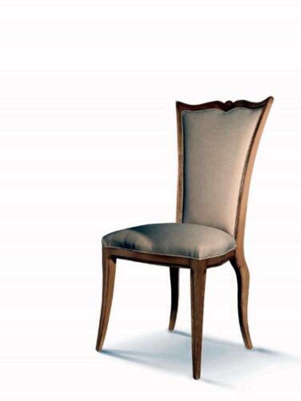 Esszimmerstuhl, Ess Wohn 1x Designer Luxus Textil Polster Stühle Stuhl JVmoebel Zimmer Sessel