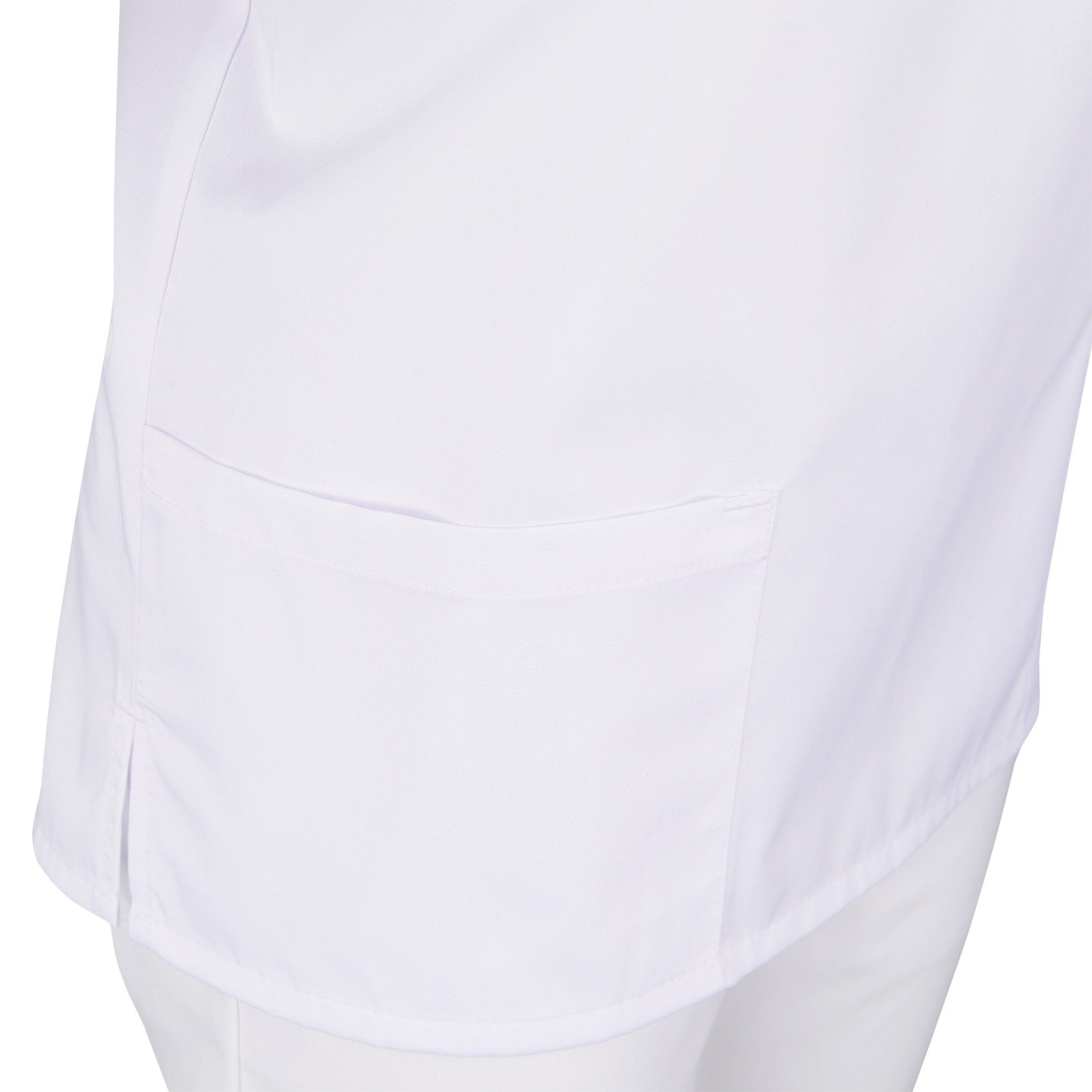 BEB Schlupfbluse beb Basic Schlupfkasack Unisex Kurzarm Weiß günstig online kaufen