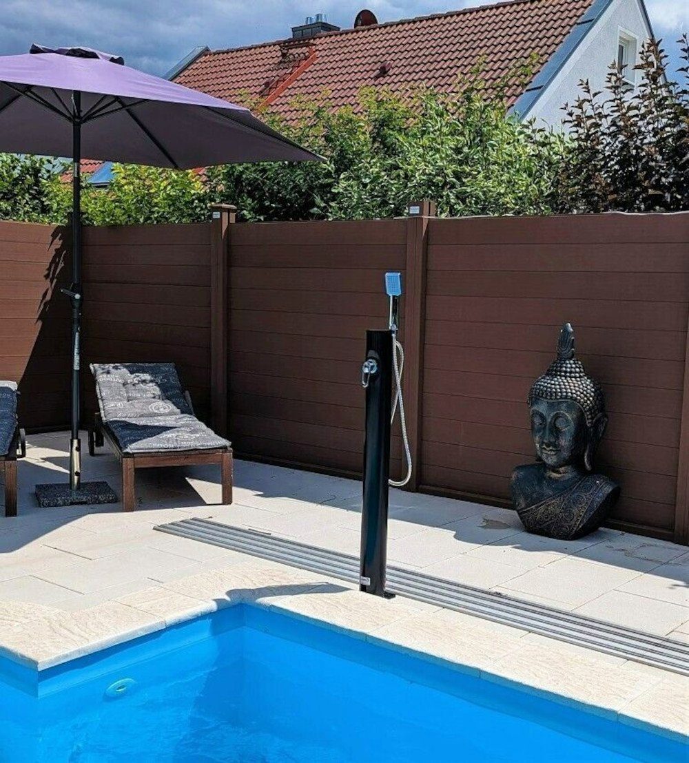 BruKa Gartendusche Pooldusche SUNNY Solardusche Gartendusche günstig online kaufen