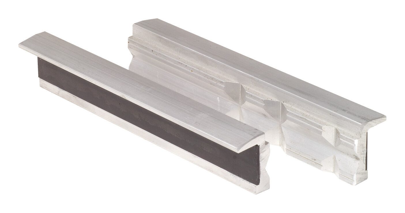 KS Tools Schraubstock, AluSchonbacken, 120 mm, Trapeznutzen