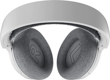 SteelSeries Arctis Nova 1P White Gaming-Headset (Einziehbares Mikrofon, Geräuschunterdrückung, Prism RGB-Beleuchtung)